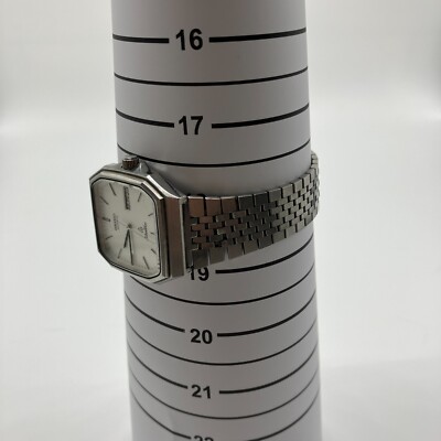Seiko 5933-5120 Silver Wave Men's Quartz Watch Stainless