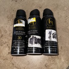 Black Girl Make It Glow 3oz Sunscreen Spray SPF 30 Exp 11/25 NEW Lot Of 3