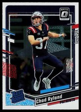 2023 Donruss Optic Rated Rookie Chad Ryland New England Patriots NFL RC