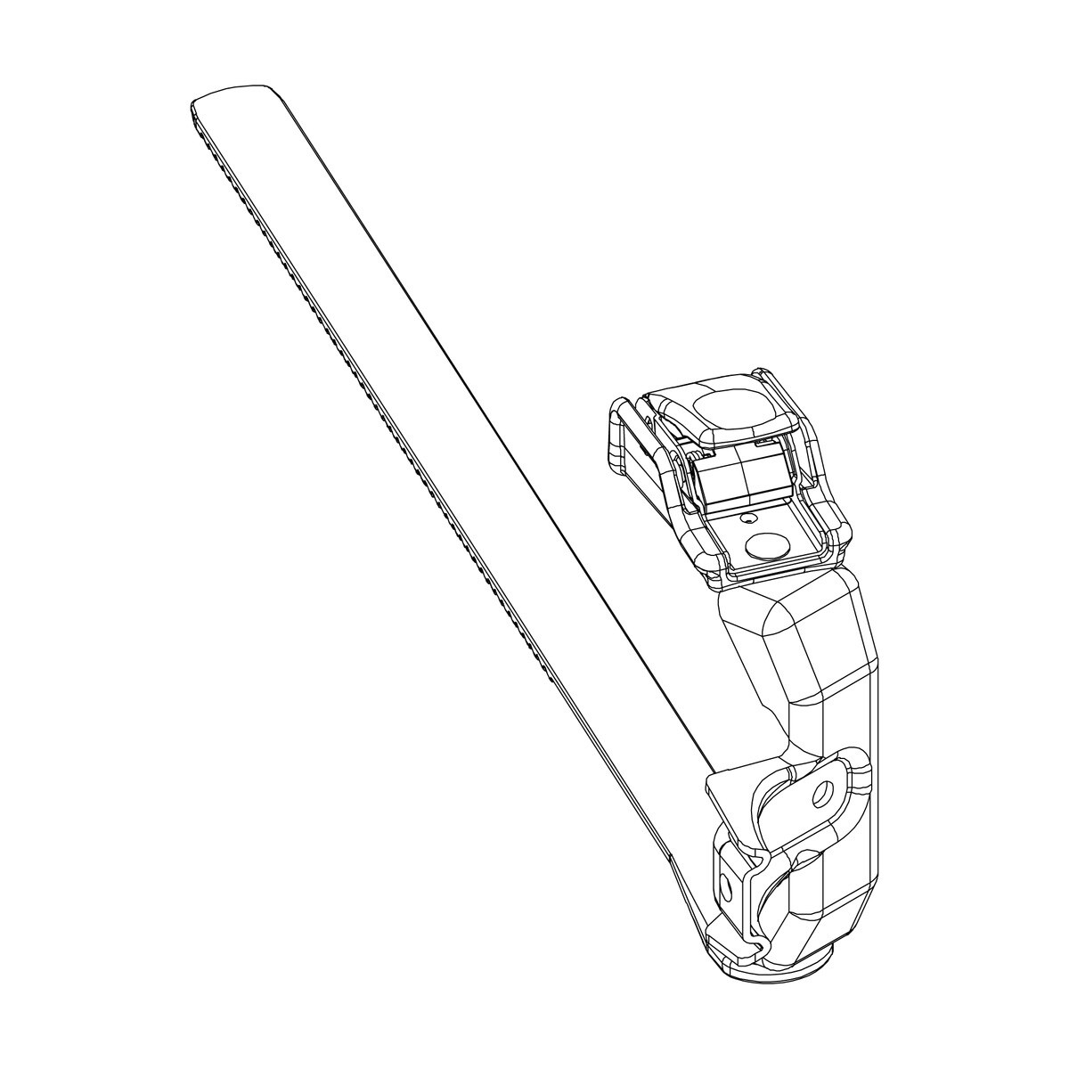 Thule Wheel strap and mounting plate Right for Thule Velocompact 924/925/926/927