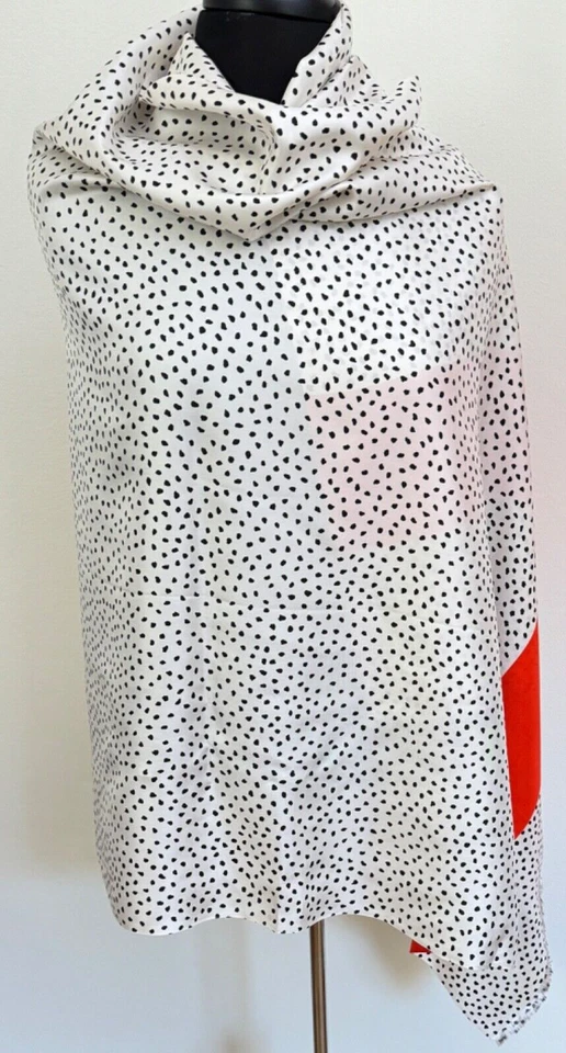 De colección Grande Yves Saint Laurent YSL Mantón de Seda Bufanda Envoltura A412 Foto 4 de 4