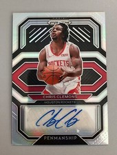 Chris Clemons 2020-21 Prizm SILVER Penmanship FREE SHIPPING!