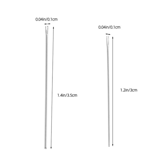 20 Pcs Doll Hair Transplant Tool Stitch Rooting Needles Lei Making Baby - Picture 9 of 12