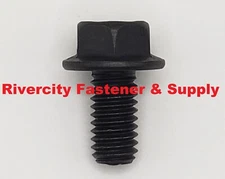3/8-16x3/4 Hex Flange Bolts 3/8 x 16 x 3/4  Screws 3/8x16x3/4 Bolt 3/8x16x.75