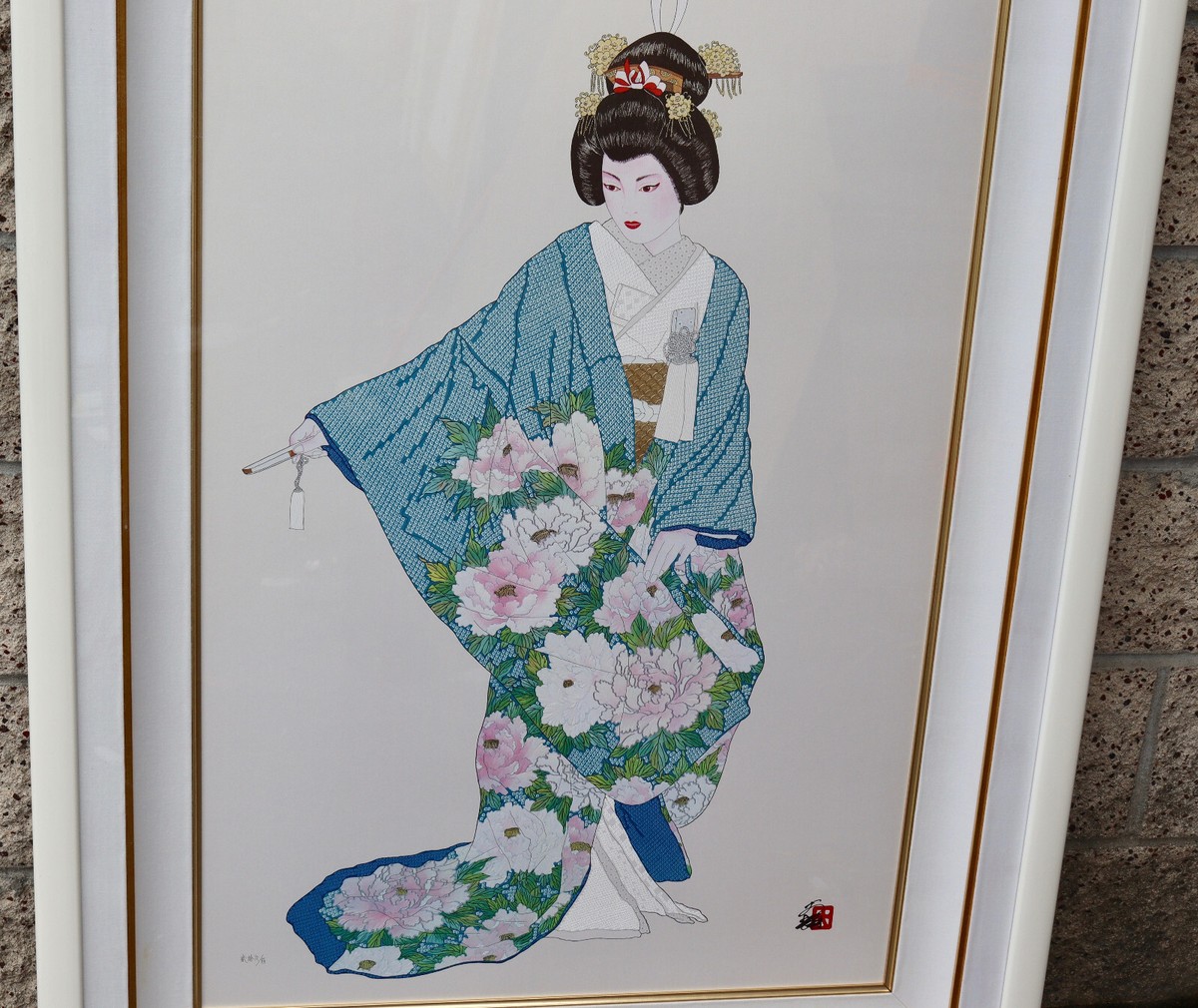 オリジナル作品KIMONO EMOTIONALS 心象クラフトアート【おめかし】 Amazon.com: Crysdaralovebi 30cm Japanese Geisha Silk