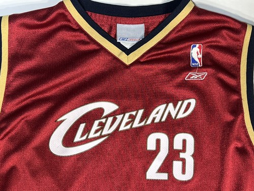 Camiseta Lebron James Cleveland Cavs Cavaliers Reebok Juvenil XL 18-20 Niño - Imagen 2 de 4