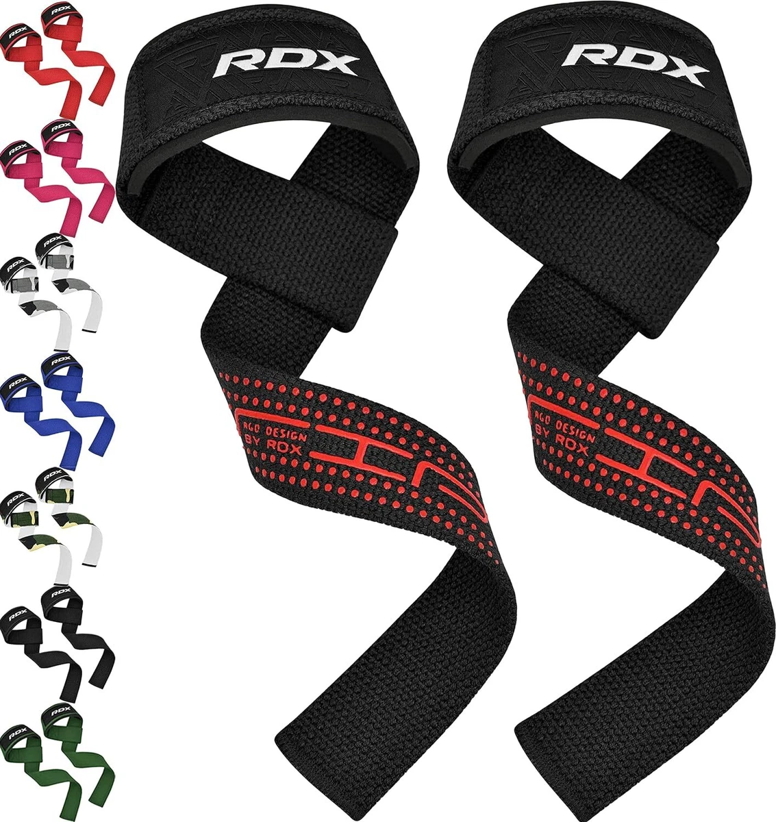 Roze Goud Nep Glitter Pols Wraps 26 Anti Slip Gym Workout