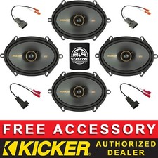 KICKER KSC6804 6"X8" OEM SPEAKER REPLACEMENT KIT FOR FORD F-250/350/450 1999-04