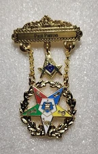 Jewel ....  ORDER OF EASTERN STAR Past Patron  OES