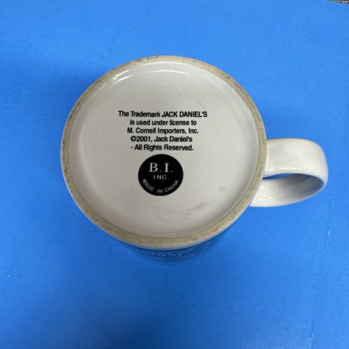 Jack Daniels Old No 7 Tennessee Whiskey Coffee Cup Collectible Mug 2001 B.I. Inc - Picture 6 of 6