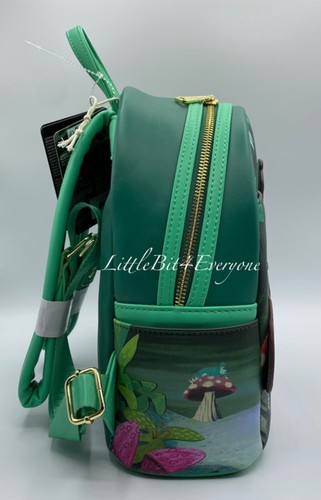 NEW Loungefly Disney Alice in Wonderland on Mushroom Mini Backpack EXCLUSIVE - Picture 6 of 12