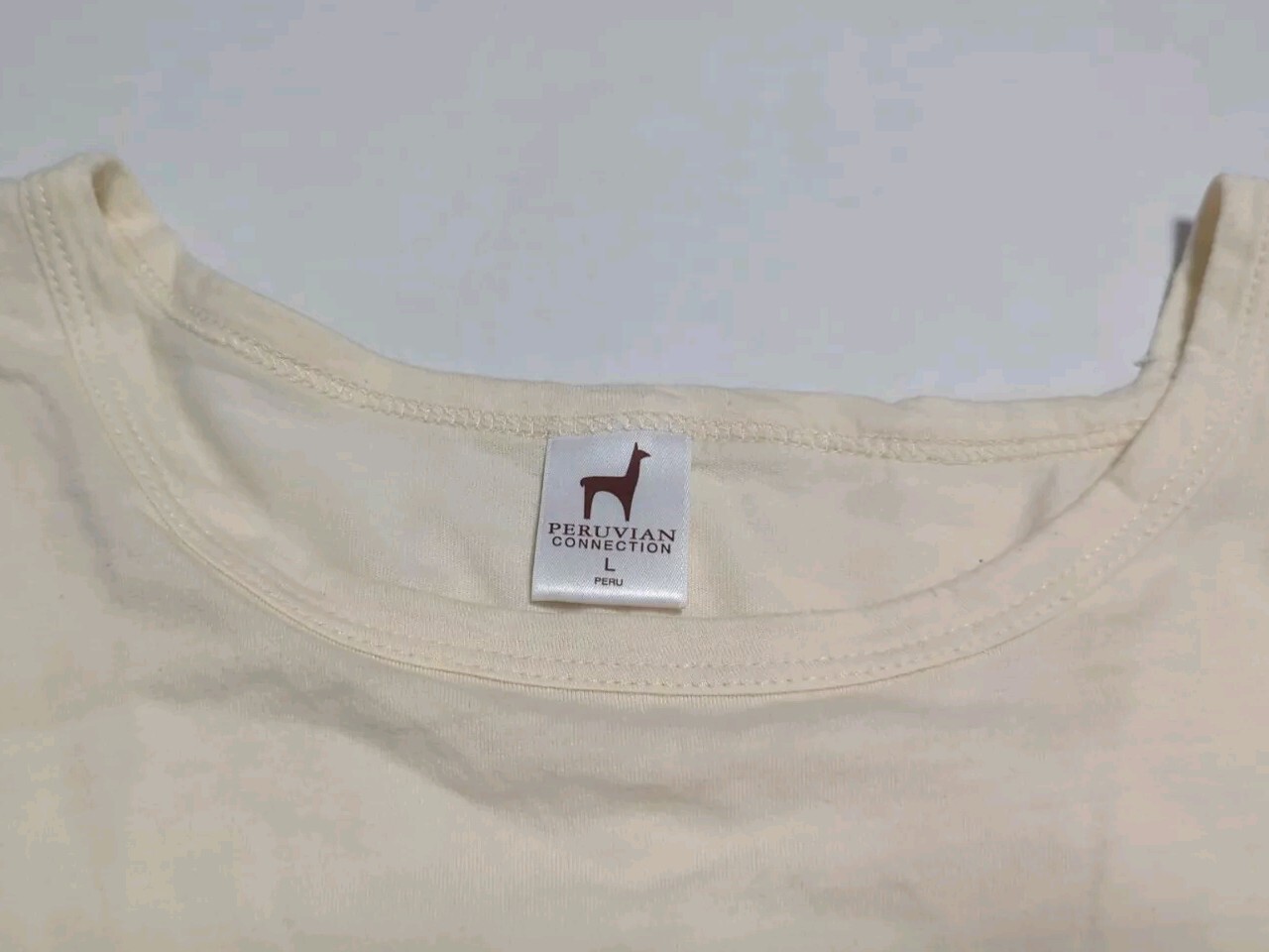 Peruvian Connection Split Back Long Sleeve Pima C… - image 5