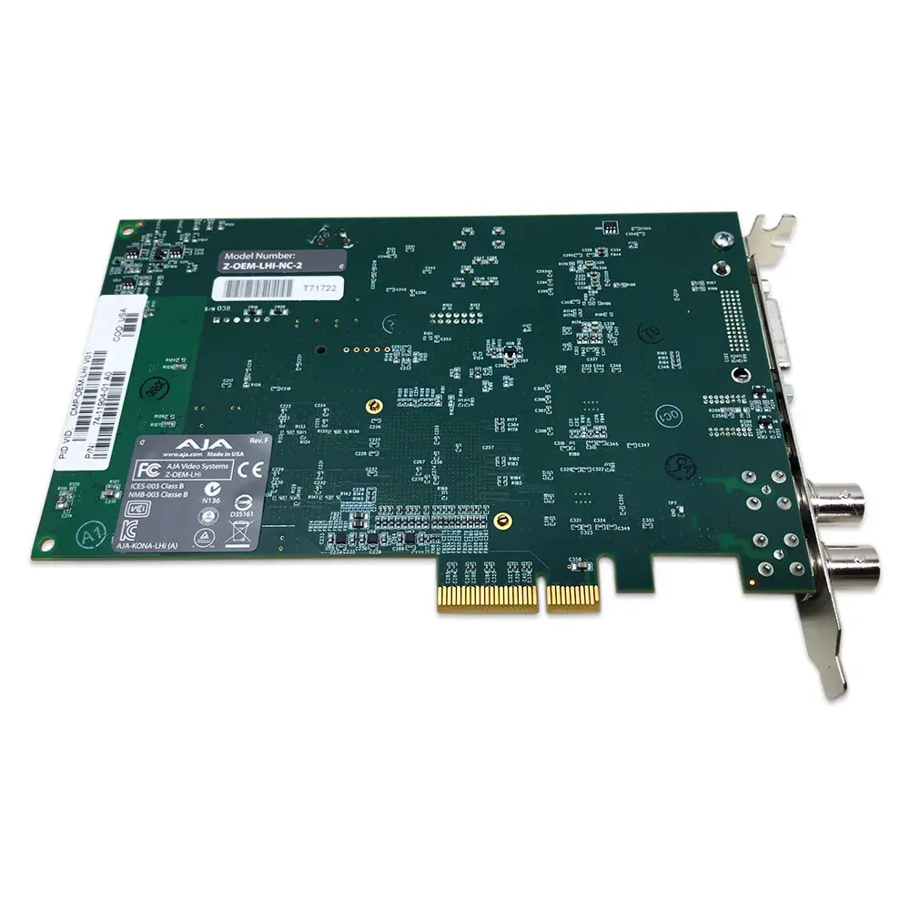 AJA KONA LHI Analog & Digital I/O HDMI SDI PCIe x4 Video Capture
