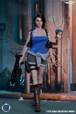 SUPER DUCK 1/6 Jill valentine Resident Evil Head & Clothes Action Figure  Toys