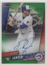 2019 Topps Finest Green Refractor 93/99 Danny Jansen #FA-DJA Rookie Auto RC w9w
