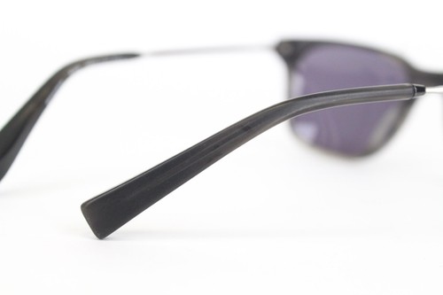 SUITSUPPLY Men's Black Polarized Square Sunglasses One Size Patterned - Picture 10 of 11