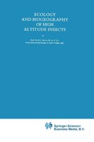 M. S. Mani | Ecology And Biogeography Of High Altitude Insects | Taschenbuch