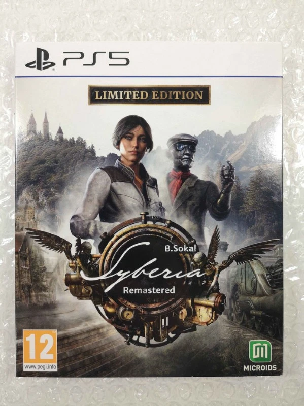 SYBERIA REMASTERED - LIMITED EDITION PS5 EURO OCCASION (GAME IN ENGLISH/FRANCAIS, photo 1 sur 5
