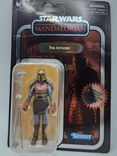 Star Wars The Mandalorian The Vintage Collection Armorer 3.75  Carbonized Figure