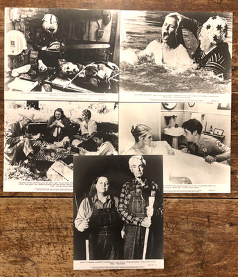 5 x Press Stills - MOTEL HELL 1980 - Horror/Gore/Slasher - Rory Calhoun