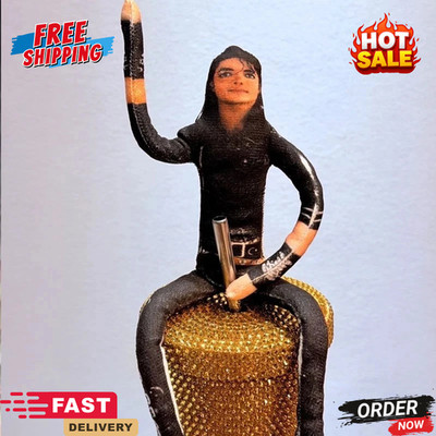 Michael Jackson Cosplay Doll Plush Stuffed Figure Abstract Joint Mobility Toy US