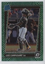 2021 Donruss Optic Rated Rookie Green Dragon Prizm 81/88 Luis Campusano #66 1n5f