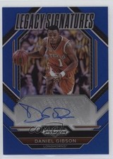 2023 Panini Prizm Draft Picks Legacy Signatures Blue /125 Daniel Gibson Auto 8vc