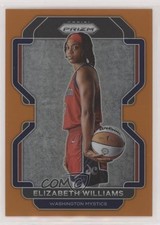 2022 Panini Prizm WNBA Orange Prizm 42/49 Elizabeth Williams #95 rf2