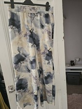 ??LA Maray Ladies Multicolored Trousers With Pockets And Elasticated Waist.sz L