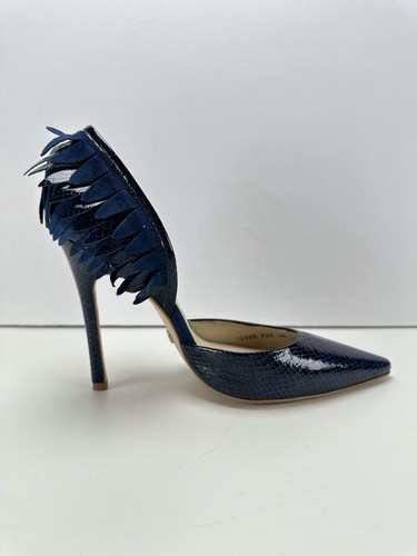 Scarpe donna con tacco Buffalo blu navy UK 5/EU 38D - Foto 5 di 11
