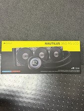 CORSAIR NAUTILUS 360 RS LCD Liquid CPU Cooler   2.1" IPS LCD Screen   RS120 Fan