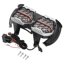 For 2015-2023 Harley Road Glide E24 240W Dual LED Hi/Lo Beam Headlight 67700199