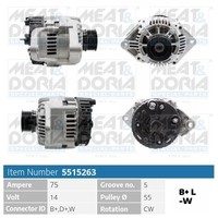 Meat & Doria Generator FüR Renault Master II Kasten FD 2.8 Dti 2.5 D JD TXX