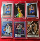 6 CARD BASKETBALL STAR LOT SHAI GILGEOUS-ALEXANDER RC KOBE BRYANT JALEN BRUNSON