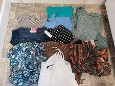 Ladies Size 16 Large Clothes Bundle Smart Office Tops Casual T-Shirts Reseller