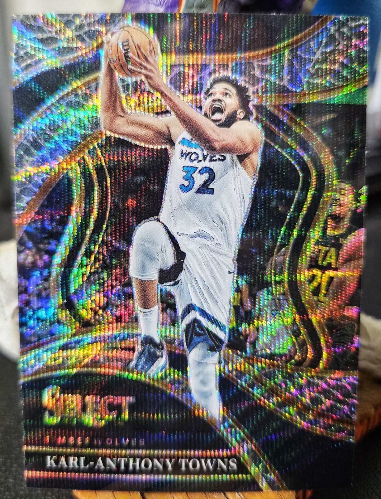 2023-24 Panini Select - Courtside Karl-Anthony Towns #205 Elephant Prizm SSP 🐘