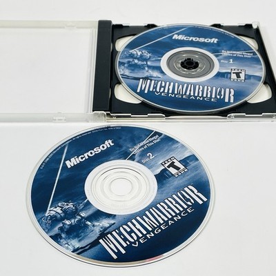 Microsoft MechWarrior 4 Vengeance PC CD-ROM Software Game