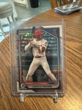 2024 Bowman Draft - Chrome Christian Moore #BDC-13 Refractor (RC)