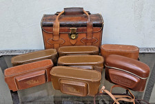 Vintage 3D Stereo Camera Leather Cases x8 - Stereo Realist View-Master
