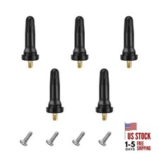 TPMS Rubber Snap-in Tubeless Tire Pressure Sensor, Tire Valve Stem 5PCS