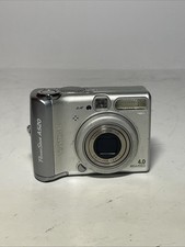 Canon PowerShot A520 4.0MP Digital Camera - Tested, Works - Lens Cover Issue