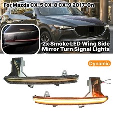 Für Mazda CX-5 CX-8 CX-9 2017-24 Paar Rauch Spiegelblinker Außenspiegel Blinker