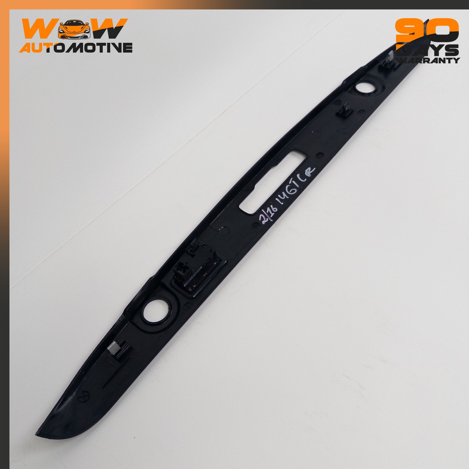 12-17 BENTLEY CONTINENTAL GT COUPE TRUNK LID TRIM PANEL COVER MOLDING SWITCH OEM