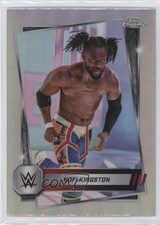 2025 Topps Chrome WWE Refractor Kofi Kingston #166 3hd