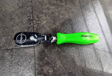 Snap-on FHKFD80A GREEN 3/8" Drive Stubby Flex Head Ratchet [Used] MSS ZIK