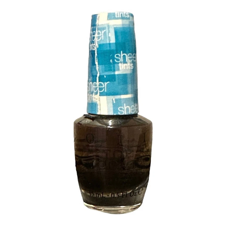 Esmalte de uñas OPI tinte transparente I CAN TEAL YOU LIKE ME tamaño completo 0,5 oz nuevo Foto 2 de 3