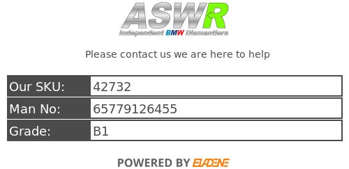 BMW Belegungsmatte Sensor Fahrersitz E60 E61 5er 65779126455 - Bild 6 von 10