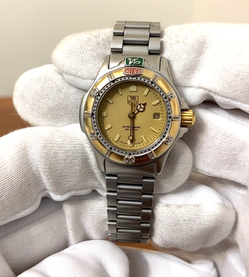 TAG Heuer 4000 Gold Women's Watch - 995.408A for sale online | eBay