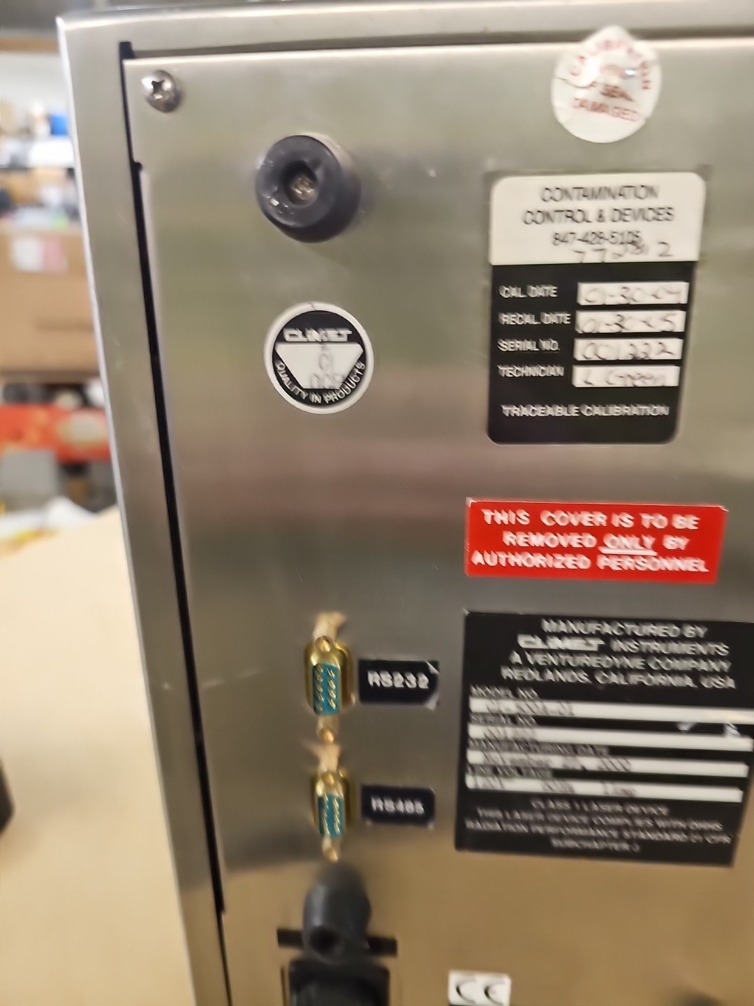 iNNOVATION BY Climet CI-500 Portable Laser Particle Counter PARTS ONLY