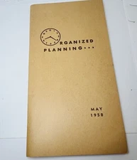 1958 May, Vintage DAY-TIMER Personal Organizer
